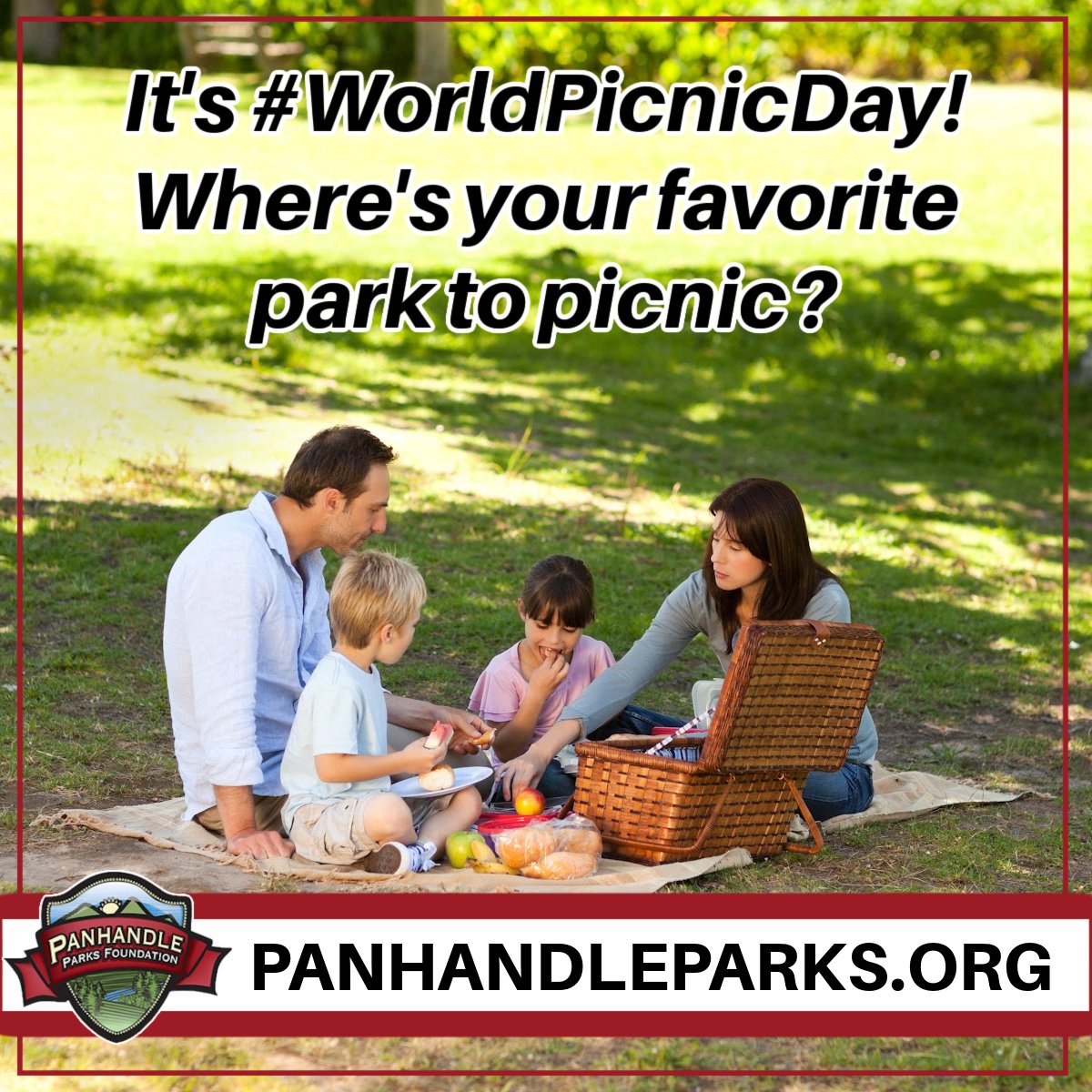PanhandleParks's tweet photo. Pack a picnic and head to the park! It's #WorldPicnicDay! What's your favorite place to picnic in North Idaho? https://t.co/sTrjKOkucP