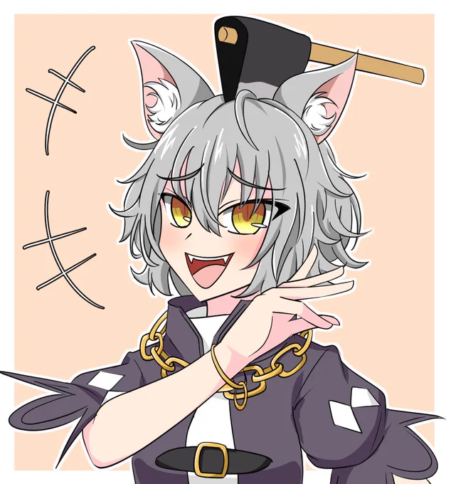 高笑いが癖になるから集めて抽出したい#斧ライブ#斧ねこアート 