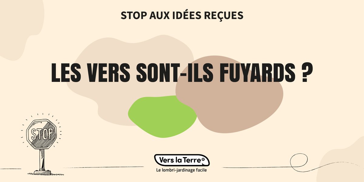 Pour ne pas avoir de vers fuyards dans ton #lombricomposteur, adopte des Eisenia Andrei et Foetida, qui sont des vers de composts que nous élevons.
Avec eux, pas de fuite !