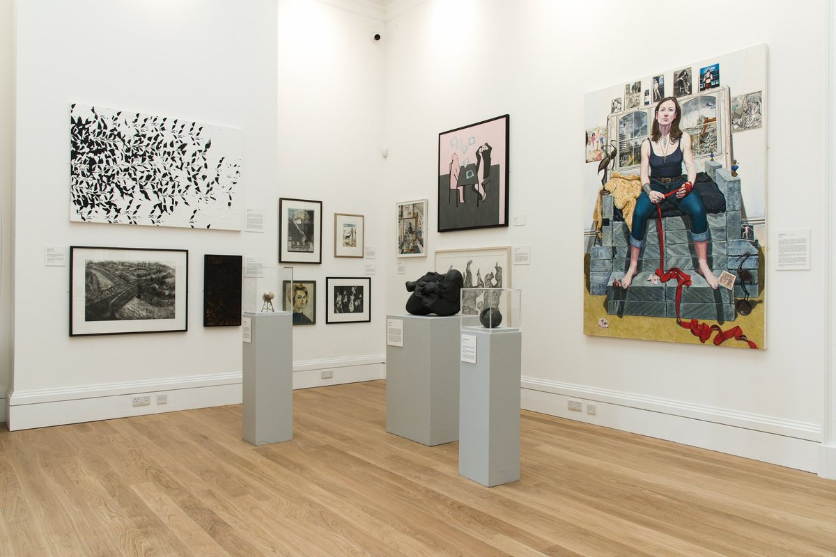 Nathalie_VAG's tweet photo. Last weekend to catch ‘Me, Myself, I’ and the wonderful ´This is Me’ @RWABristol A show made up of works marking defining moments in Academicians’ lives and practice. Curated by @MalcolmAshman and Stephen Jacobson, it nearly had me in tears more than once… #RWASelfPortraits https://t.co/QxMI5Xh9bj