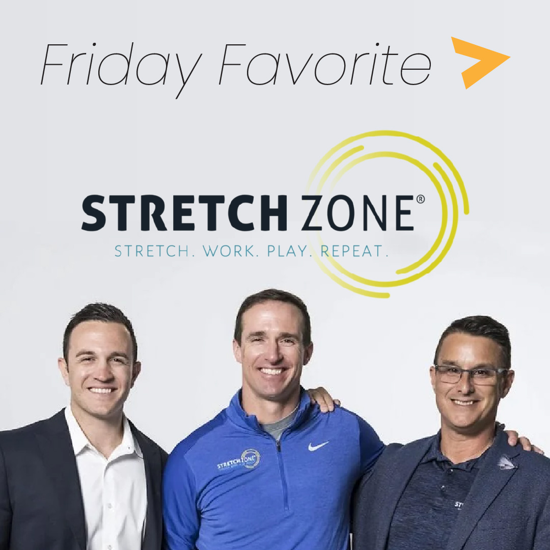 TrajectoryLLC's tweet image. Today’s Friday-Fav is Stretch Zone, because there’s nothing like a good stretch to help with your health. And each stretch is customized to the needs and preferences of each individual, regardless of age or athletic ability. loom.ly/p62kWPg  #healthandwellness