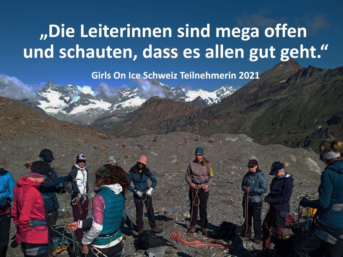 ige_eu's tweet photo. Girls On Ice Schweiz 2021
📸Photo courtesy Girls On Ice Switzerland

#inspiringgirls #girlsonice #Gletscher #optoutside #forceofnature #sheadventures #outdoorwomen #girlsinstem #glacierexpeditions #science https://t.co/cZus4XmZGD