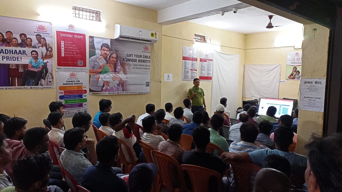CSC Provides Aadhaar training to all CSC Bank BC UCL VLE's which are held in Araria (Bihar) Date- 17.06.2022
<a href="/biharcsc/">CSC Bihar</a>
<a href="/dintya15/">dinesh tyagi Retd IAS</a>
<a href="/ceo_csc/">CEO_CSC e-Governance</a>
<a href="/avnishtyagi/">Avnish Tyagi</a>
<a href="/santoshkrtiwari/">Santosh Tiwari</a>
<a href="/uidairanchi/">Aadhaar Office Ranchi</a>
<a href="/nirmaluid/">Nirmal Kumar</a>