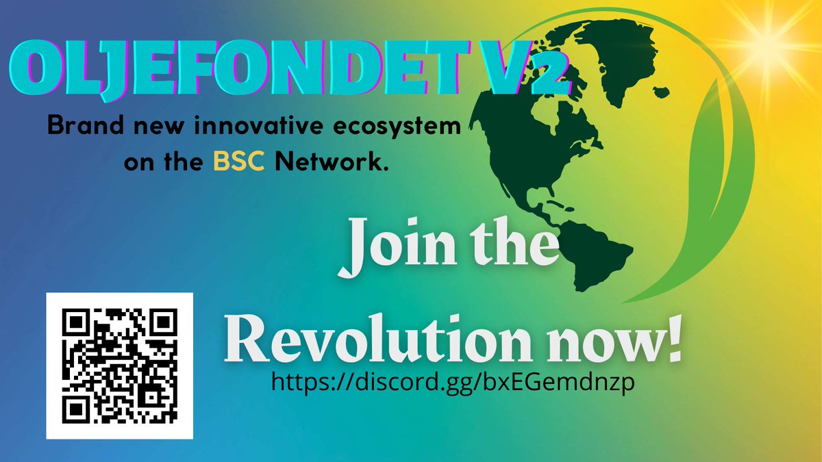 The team had a very extensive meeting yesterday about the future of Oljefondet v2, and the future is looking bright.

- We are having talks with other projects that have similar values and mindset like us for future cooperation...