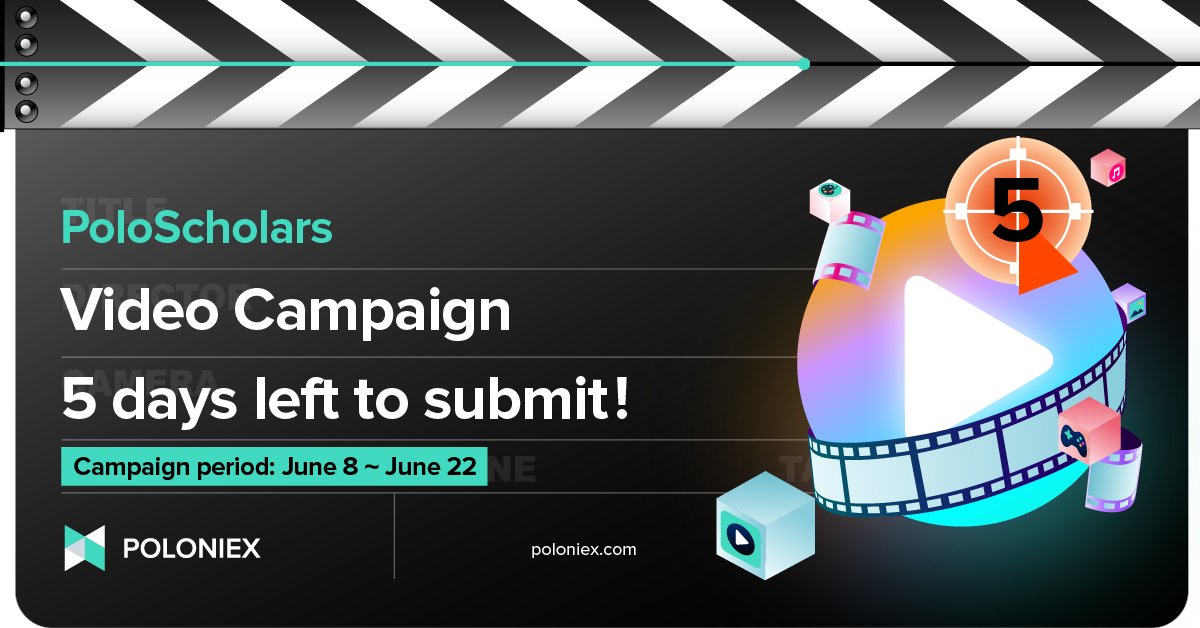 Poloniex's tweet photo. ⏳5 days left to submit the videos and win up to 1000 #USDD!
🏆$500 + #BAYCTRON NFT (159 USDD)
🥈$200 + #MAYCTRON NFT (80 USDD)
🥉$150 and other gifts🎁
Join NOW👉 https://t.co/Y3w9c7Yb3P https://t.co/ePZ8cOjihO