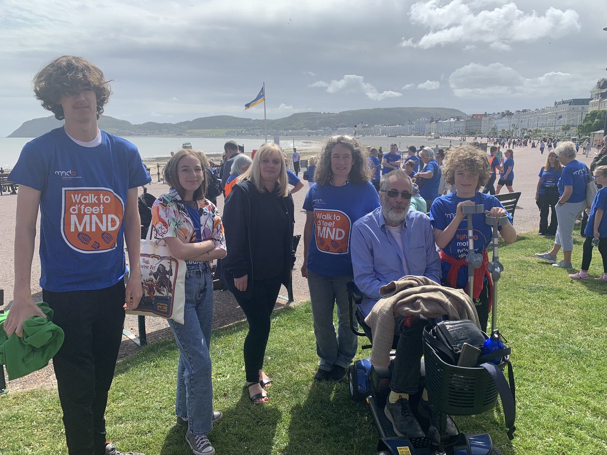 jocunnahMND's tweet photo. All set for the #walktodfeet in Llandudno @mndnorthwestwal @MNDNEWales @mndassoc @mndassocWALES https://t.co/AHly9VS2s6