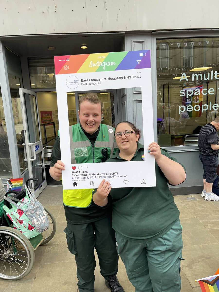 ELHT Inclusion (@elhtinclusion) on Twitter photo Great to be with our other Public Service teams enjoying #BlackburnPride
<a href="/LancsFireLGBT/">Lancs Fire LGBT</a> <a href="/LancsPolice/">Lancashire Police</a> <a href="/NWAmbulance/">North West Ambulance Service</a> Great to be with our other Public Service teams enjoying #BlackburnPride
<a href="/LancsFireLGBT/">Lancs Fire LGBT</a> <a href="/LancsPolice/">Lancashire Police</a> <a href="/NWAmbulance/">North West Ambulance Service</a>