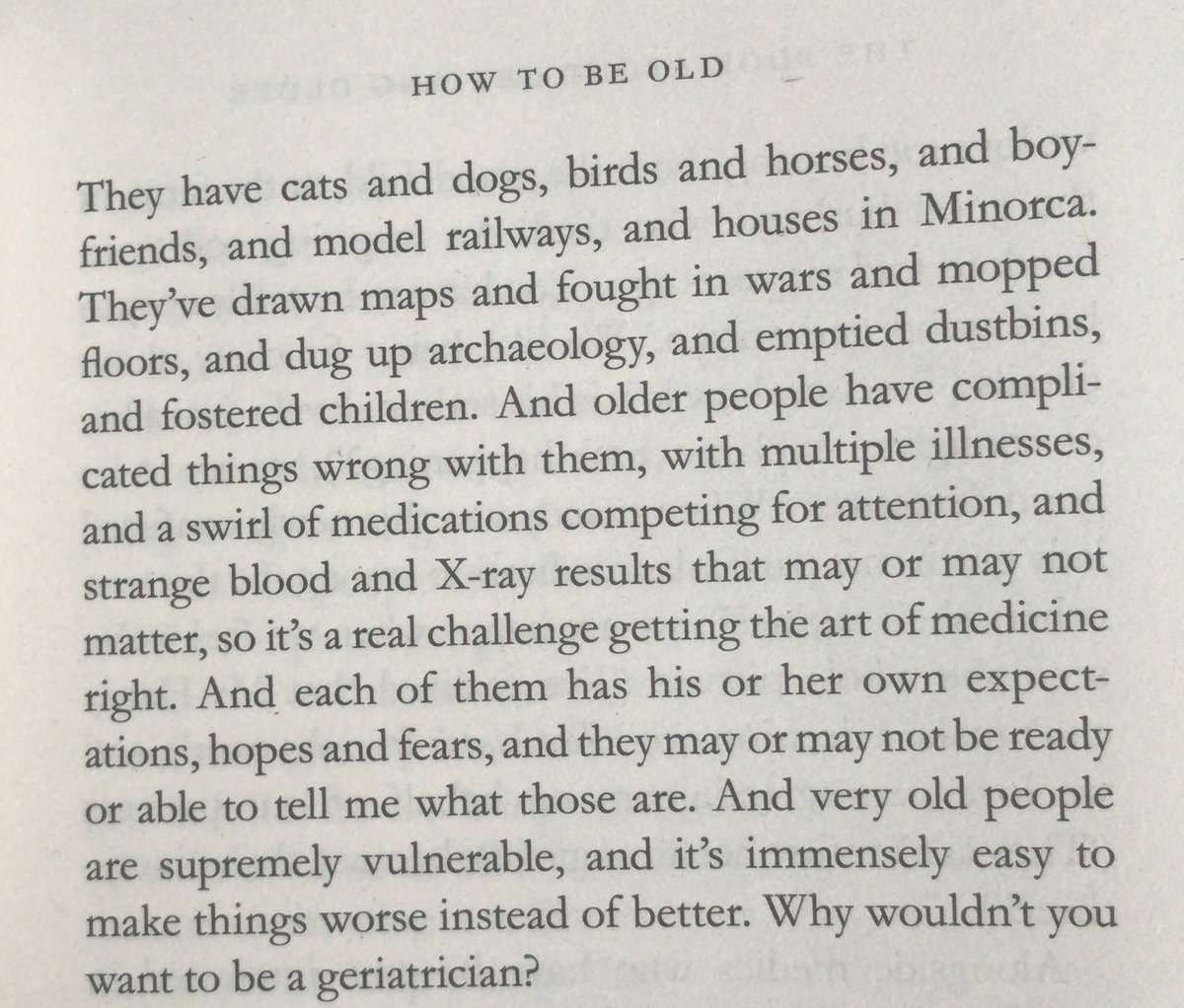JasonNicol_GenQ's tweet photo. @SOARS_WGH Come join us! We are redesigning our frailty pathway in an ambitious way. Be part of the future. Extract from ‘The Book About Getting Older’; by Dr Lucy Pollock, a geriatrician. #covidstayathomereading https://t.co/wT5upRHXZg