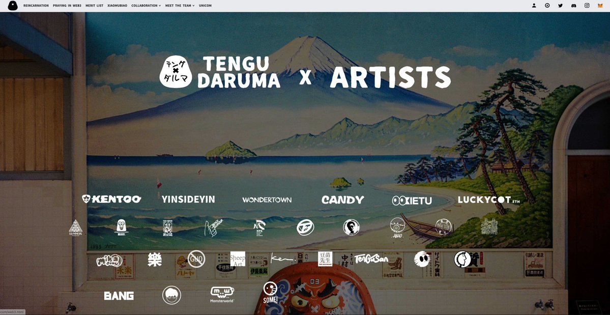 TenGuDaruma_'s tweet photo. Only 128 1/1 3D TenGuDaruma #NFTs  × #GameFi 

Please visit the official website of our TenGuDaruma NFT project. Although many functions are still under hardworking development, some of the contents are already available for viewing. 

🔗https://t.co/tSHOG2GHyS
1/2 https://t.co/JsEhutOqx6