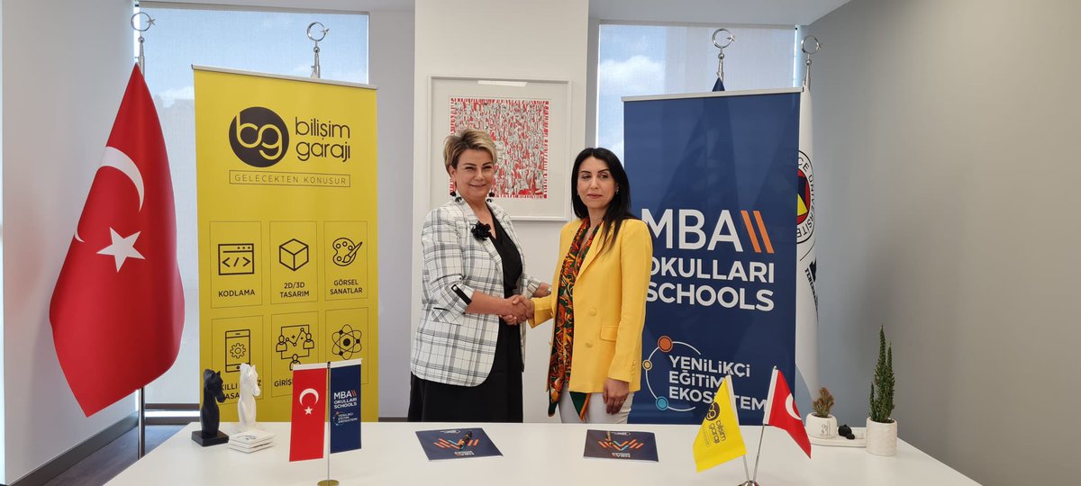 bilisimgaraji's tweet photo. Gelecek yolculuğumuzda, MBA Okulları (@mbaokullari) ile yeni bir işbirliği kurduk. MBA Okulları'na, öğrencilerini Bilişim Garajı ile tanıştırarak onları teknoloji, bilim ve sanatla buluşturduğu için teşekkür ederiz. #mbaokulları #mbaschools #bilişimgarajı https://t.co/ft5Fc2SZWH