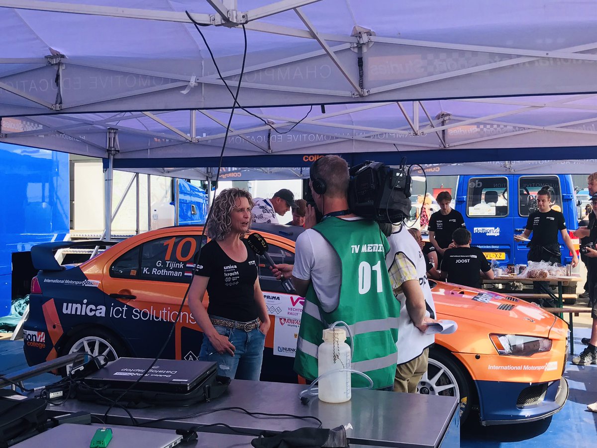 #vechtdalrally <a href="/Deltion/">Deltion_nieuws</a> mooie dag vandaag   Hopelijk met een goed resultaat voor beide equipes !