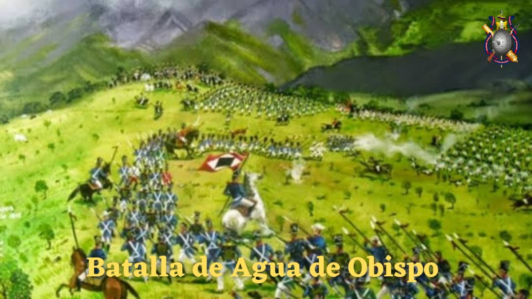 ✅️🗓️#18Jun (1813) Se escenificó en suelo trujillano la gloriosa Batalla de Carache conocida también como la Batalla de Agua de Obispos, donde Bolívar avanza junto a los Coroneles Atanasio Girardot y José Félix Ribas en el marco de la denominada Campaña Admirable. #18Junio