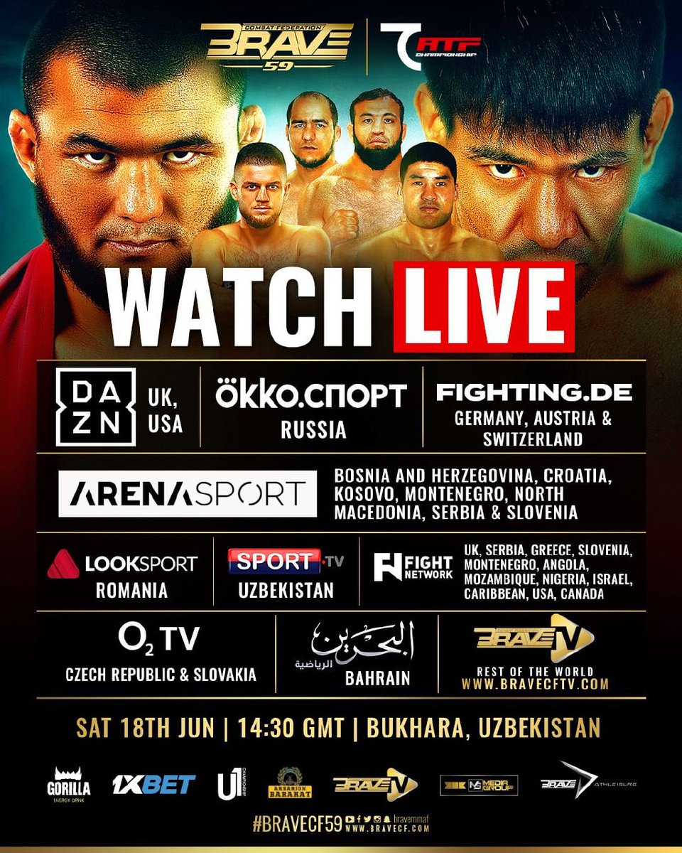 VestnikMMA's tweet photo. Кард и где смотреть турнир #BraveCF59 https://t.co/tadxHhfgX4