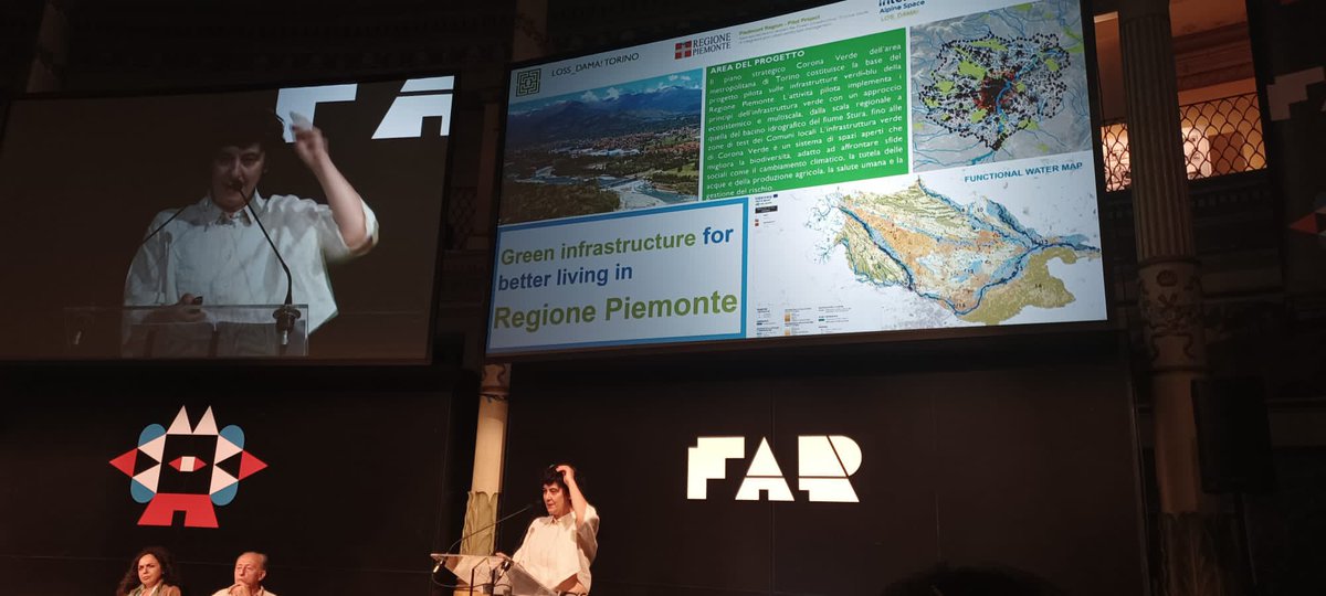 centralun1t's tweet photo. Ieri al Festival dell'architettura ho parlato di Infrastrutture verdi-blu alla tavola rotonda curata dell'arch. Flavio Trinca sulla RIGENERAZIONE URBANA e LA QUALITA' DELLO SPAZIO PUBBLICO nell'ambito del convegno "Il FARe degli Architetti nella Rigenerazione dello spazio fisico" https://t.co/fi978jqacN