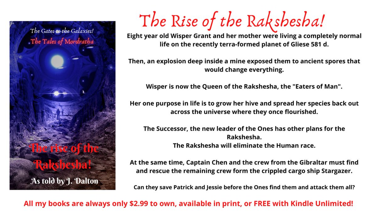 #Scifi #WritingCommunity #WritersCafe #IndieAuthors #AuthorsOfTwitter #amreading #MustRead #GreatReads #BookWorm #WhatToRead #BookLover #bookstoread

Today is the perfect day to download this book for FREE with KU, and add it to your TBR list!

amazon.com/dp/B09WB2F7Q1