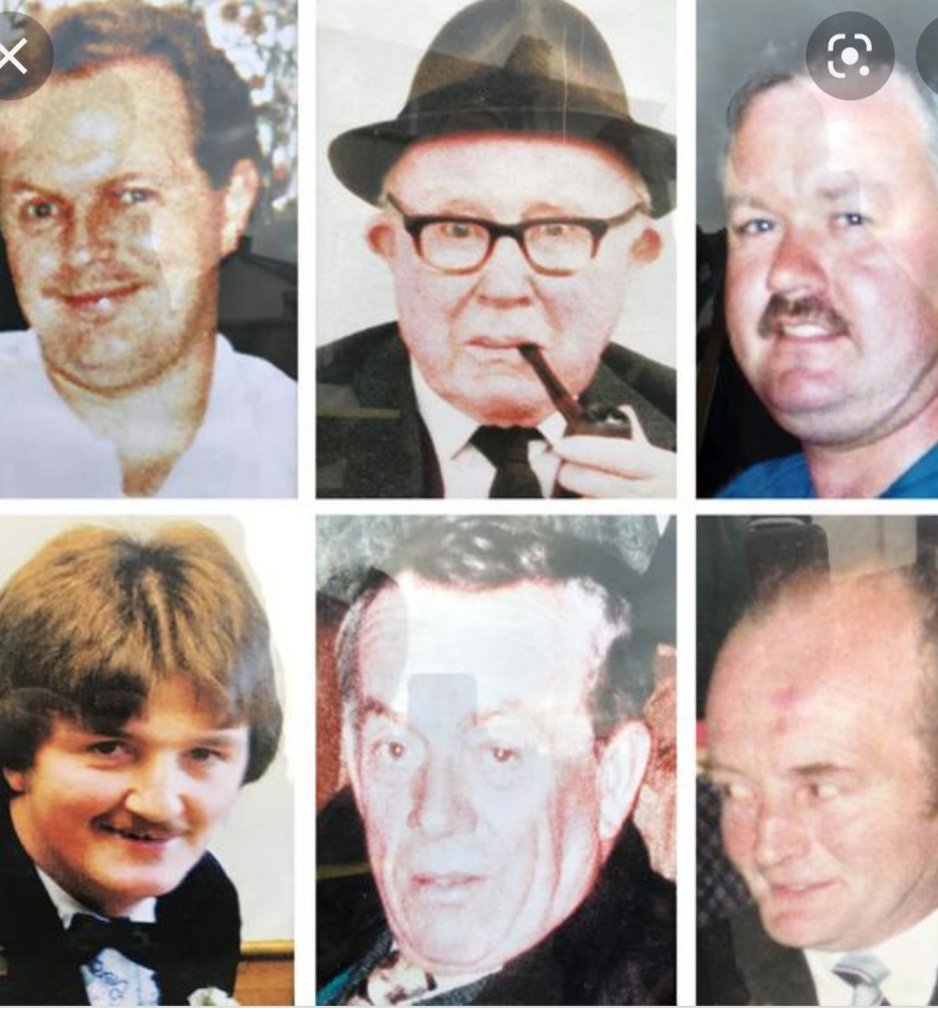 InnocentLives1's tweet photo. #OTD 1994, UVF terrorists walk into the Heights Bar in Loughinisland armed with automatic rifles, upon entry they murdered six innocent and injured five.
#PatrickOHara35
#BarneyGreen87
#AdrianRogan34 
#EamonByrne39
#DanielMcCreanor59 
#MalcolmJennkinson53. 1/ https://t.co/zRNuFuR8eA