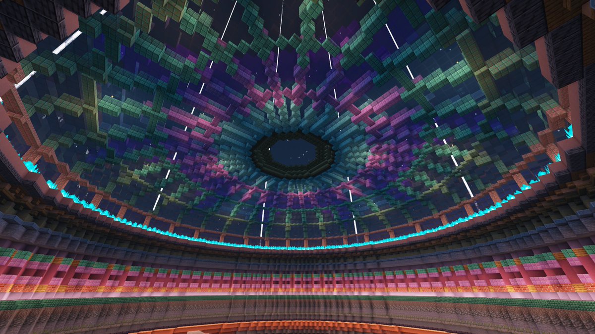 Qu1ntenr's tweet image. The main hall in my survival base is finished!

#Minecraft #Minecraftbuilds #minecraft建築コミュ