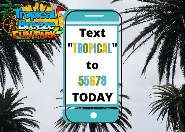 TB_FunPark's tweet photo. FREE Tropical Breeze loyalty program, you’ll be rewarded with numerous benefits to keep the fun going!
🌴$5 sign up bonus
🌴5% cashback rewards on ALL purchases
🌴&amp; MORE! Just text “TROPICAL” to 𝟧𝟧𝟨𝟩𝟪.
https://t.co/dvv1vZ2TRv
#FloridaFun #CapeCoral #LoyaltyProgram #Rewards https://t.co/reJcBS75sK