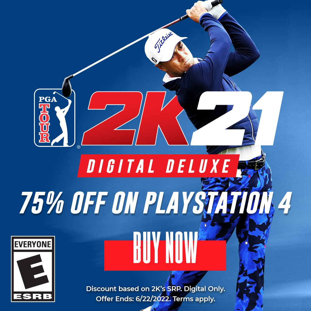PGA Tour 2K21 - PS4, PlayStation 4