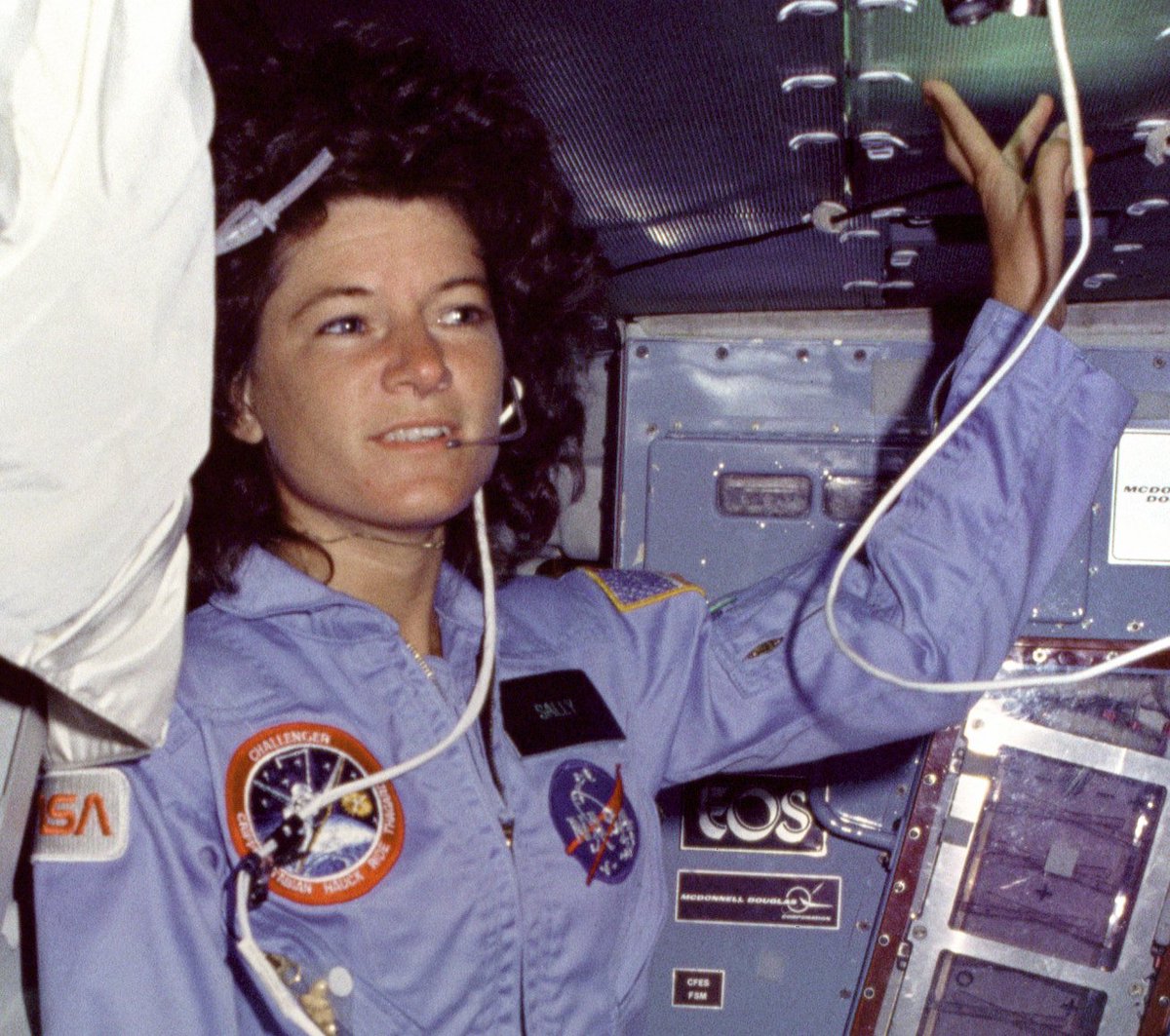 STS-7 lifted off #OTD in 1983. In addition to its scientific goals, this mission had social goals planned, too. On board was Sally Ride, who became the 1st US woman in space and a role model for #WomenInSTEM for decades to come. #ShineLikeSally 👩‍🚀 

More: go.nasa.gov/3Omdkev