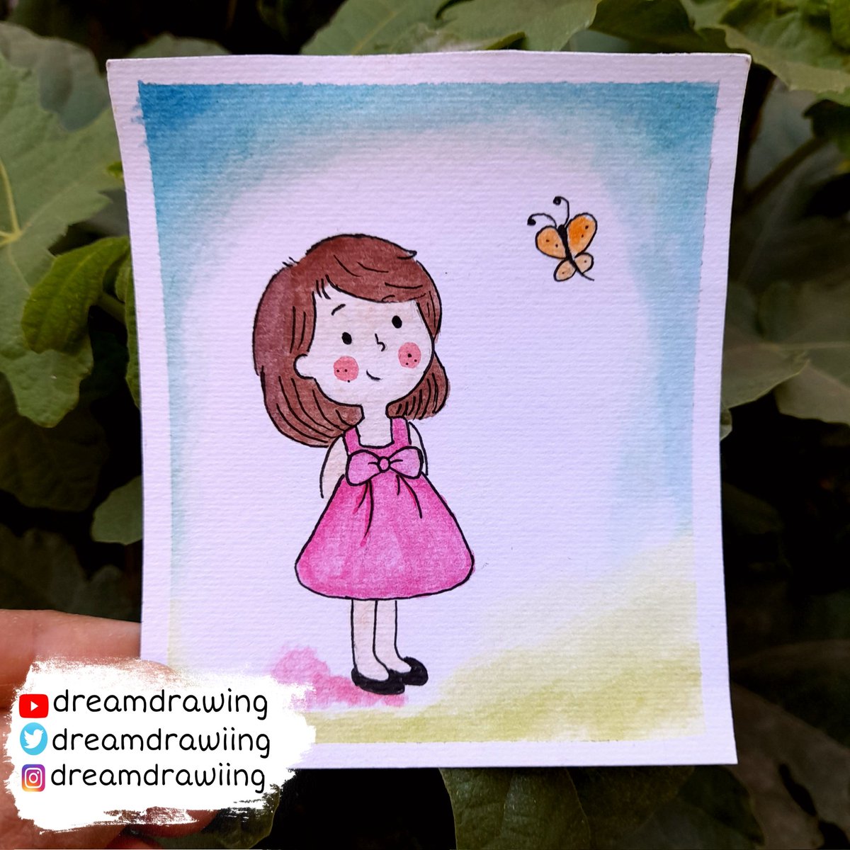 dreamdrawiing's tweet photo. Watercolor painting of a girl watching a butterfly | Easy drawing

Click here to watch  :
https://t.co/3JrgCRCSr8

#watercolor #art #drawing #draw #easydrawing #girldrawing #watercolorpainting https://t.co/U3WjV1r8rm