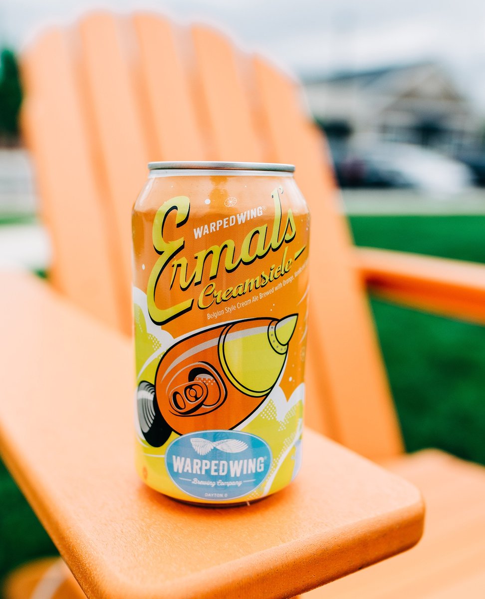 WarpedWing's tweet photo. #ErmalsCreamsicle. The sweetest treat for #summertime.
And for the ultimate #dessertbeer experience - throw in a scoop of vanilla ice cream or orange sherbet - you won't regret it! 🍦
5.4% ABV
20 IBU
#warpedwing #creamsiclebeer #beerfloat #weekend #ohiocraftbeer #craftcans https://t.co/cz3UGLJlCp