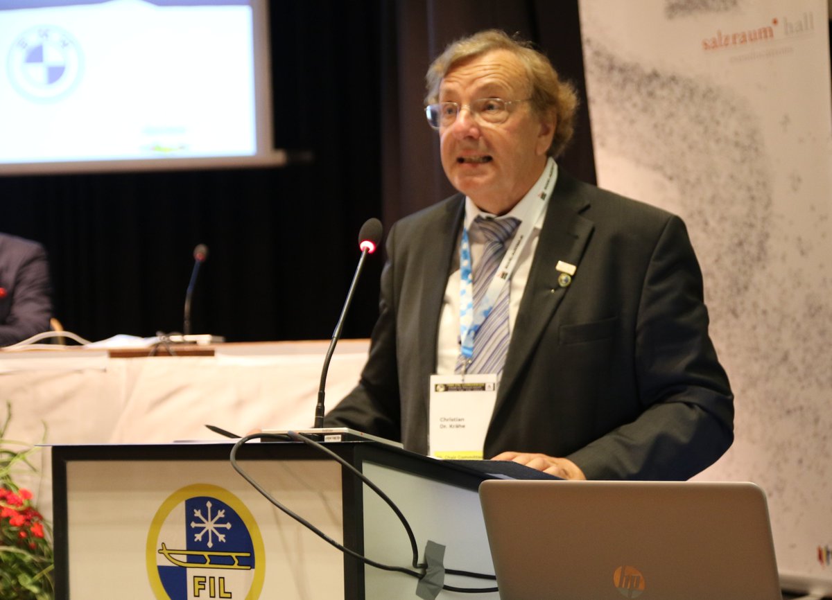 FIL_Luge's tweet photo. At the 70th FIL Congress in Hall, Austria, the proposals of the Sport, Technical and Natural Track Commissions were up for decision. In addition, the proposals of the Executive Board were voted as well as Statute adaptations. #FILuge #LugeLove #FILcongress #ChristianKraehe https://t.co/OMQE5HGvPH