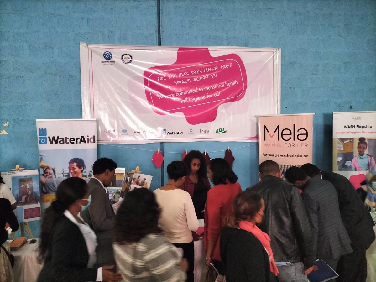 Happening now! 

Celebrating the Menstrual Hygiene Day🩸together with the <a href="/FMoHealth/">Ministry of Health ETHIOPIA</a> and other members of the National MHM Technical Committee in Kolfe Secondary School, Addis Ababa.

<a href="/MHDay28May/">MenstrualHygieneDay</a> 
#MHDay2022 #Ethiopia #sustainablemenstrualsolutions