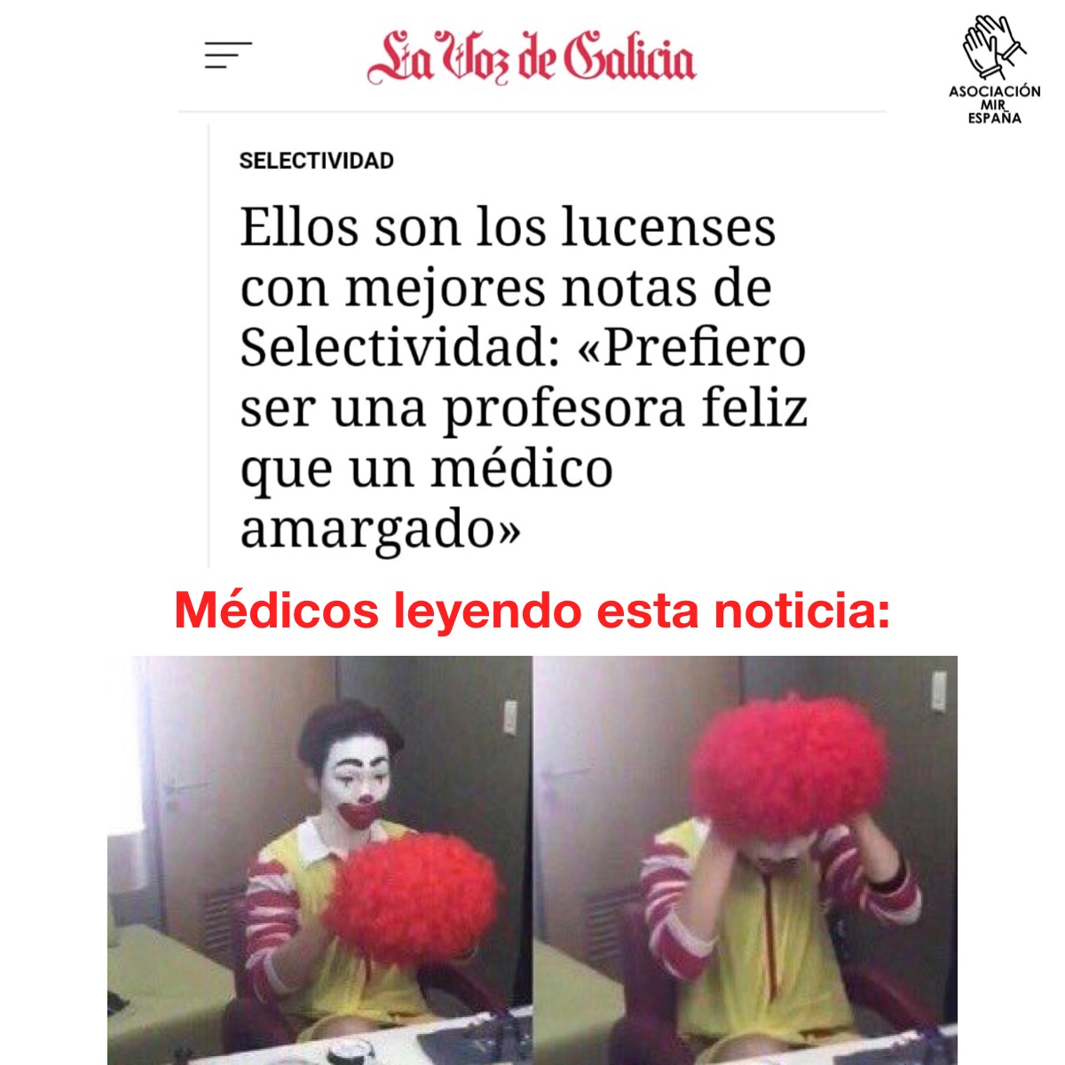 AsociacionMIRe's tweet photo. Nos han pillao 🥲 https://t.co/lHixchStHd