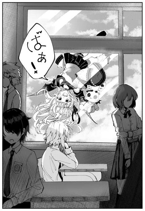 きちゃった!
#りりむとおえかき #絵画コウ 