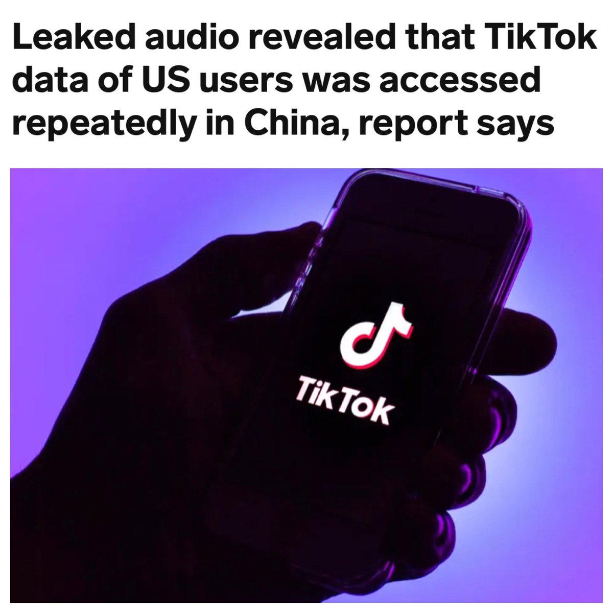 EarnYourLeisure's tweet photo. Privacy concerns for TikTok. Are you concerned or have you accepted the fact that there is no privacy on the internet and social media? https://t.co/SsjdscuWVZ