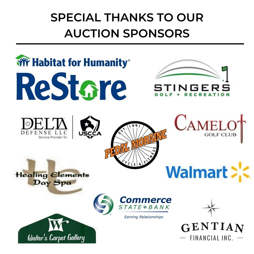 Golf Fore Homes was a success because of the support of businesses like these: