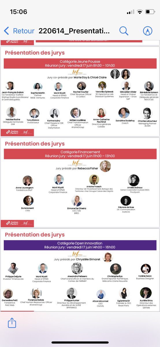 esquiroumartine's tweet photo. #IWF_France #Epoka #2022-Assises Parité. Belles candidatures de plus de 180 Startuppeuses sur notre #Tremplin. Merci aux pdtes de jurys @B-Brouard @marieeloyfdeb @CGimaret @RebeccaFischerBensoussan @ChloeClair_namR pour la présélection. Rdv 28 Juin aux #AssisesParite https://t.co/jGRc9Yl772