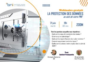 Webinaire gratuit : « La protection des données au sein de votre PME » mardi 21 juin de 19h à 19h30 - urbanistes.be/cub/webinaire-…