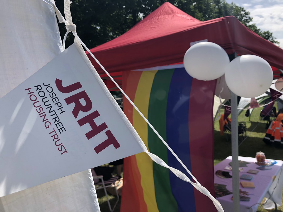 chris_jrht's tweet photo. Loud and Proud - @theJRHT at York Pride today. Come and see us on the Knavesmire, we are near the main stage. https://t.co/8OKAcX7v3L
