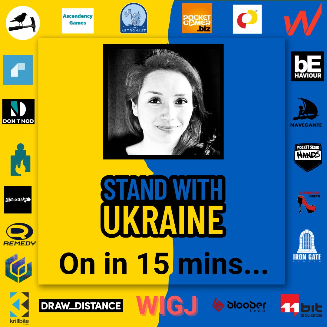 IGDA's tweet photo. Kiki will be playing Asipre: Ina's Tale in 15 mins! Follow along on this 24+ hour #StreamforUkraine!
https://t.co/pC8VqNoSMW
#WIGJ #StandwithUkraine https://t.co/uc7yamfJuK