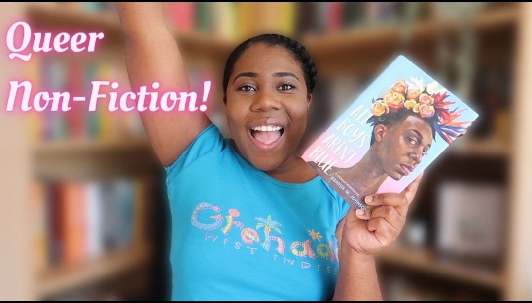 ✨️NEW VIDEO!✨️ This is me and cropped arm trying to get you excited about non-fiction. RT if it's working 🏳️‍🌈 youtu.be/4as1K2HRlNY