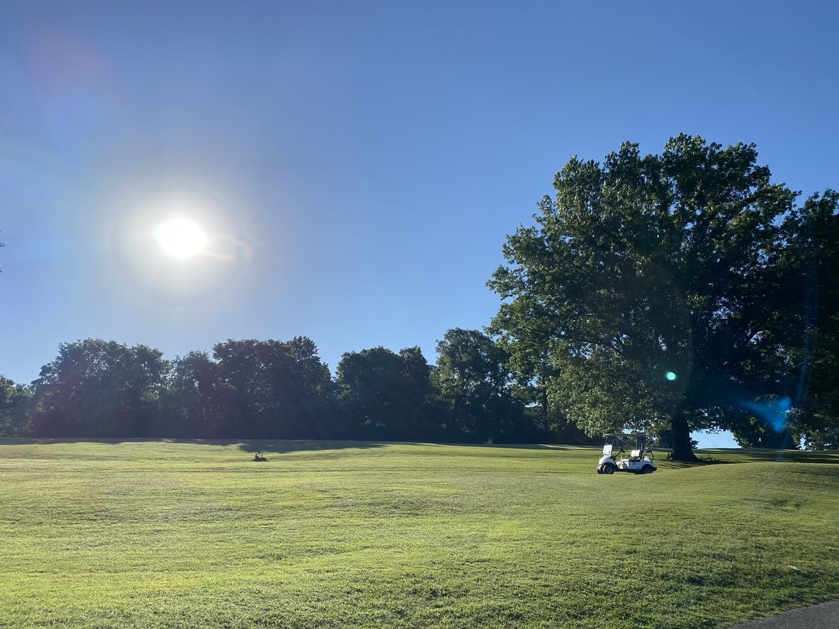 Beautiful morning for a charity golf tournament #INAgolf2022 #GiveBack