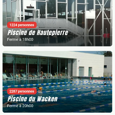 StrasPool's tweet image. ☀🥵Canicule dit affluence record aux piscines de #Strasbourg. Hydratez-vous régulièrement et jetez un œil sur l'appli #straspool pour connaître les piscines les moins fréquentées en direct!🔴(et sur straspool.eu)