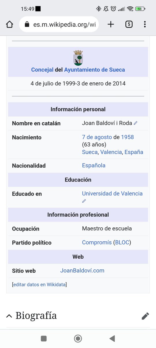 carloscouchoud's tweet photo. @joanbaldovi nombre en catalán? No me había dado cuenta que Sueca era Cataluña. Que ignorante soy https://t.co/zV4vzUAfZM