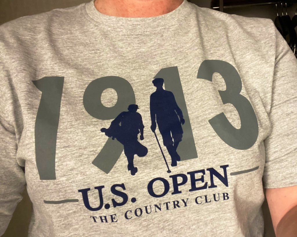 Best thing I saw in the <a href="/usopengolf/">U.S. Open</a> merchandise tent!

I’d love to see more items feature nods to the past when big events return to these historic venues.