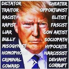 stantherunner's tweet photo. @dbongino #Trump #WorstPresidentEver #WorstHumanEver https://t.co/KPxuGNzJVF