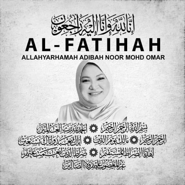 btspire___'s tweet photo. Thank you, Adibah Noor for giving inspirations for all of us. I've once remembered your song, Terlalu Istimewa back in my childhood days, and enhanced my English skills through radio every morning, be either middle school and uni days. Al-Fatihah https://t.co/DjTj0I51hI