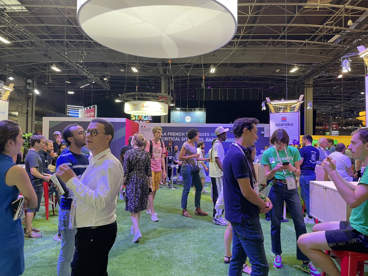 La French Tech (@lafrenchtech) on Twitter photo Dernière journée à #VivaTech2022 sur le stand de la Mission French Tech avec les start-up françaises championnes de la #GreenTech : <a href="/BeFC_fr/">BeFC - Bioenzymatic Fuel Cells (BeFC)</a> <a href="/hello_watt/">Hello Watt</a> @greenly_fr <a href="/spareka/">Spareka</a> <a href="/Hoffmann_Green/">Hoffmann Green Cement Technologies</a> <a href="/go_moba/">Moba</a> <a href="/Ecojoko/">ecojoko 🐵 L'assistant anti-gaspi d'électricité ⚡</a> <a href="/EarthencyF/">Earthency</a> #Green20 Dernière journée à #VivaTech2022 sur le stand de la Mission French Tech avec les start-up françaises championnes de la #GreenTech : <a href="/BeFC_fr/">BeFC - Bioenzymatic Fuel Cells (BeFC)</a> <a href="/hello_watt/">Hello Watt</a> @greenly_fr <a href="/spareka/">Spareka</a> <a href="/Hoffmann_Green/">Hoffmann Green Cement Technologies</a> <a href="/go_moba/">Moba</a> <a href="/Ecojoko/">ecojoko 🐵 L'assistant anti-gaspi d'électricité ⚡</a> <a href="/EarthencyF/">Earthency</a> #Green20