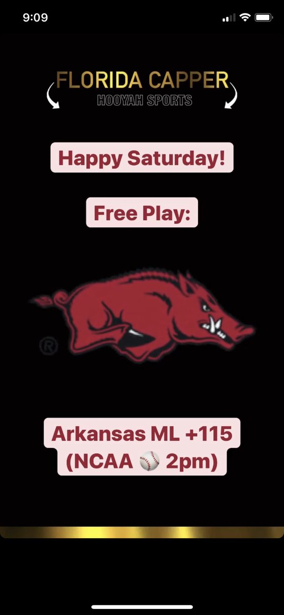 FloridaCapper's tweet photo. #GamblingTwitter #FreePicks #FreePlay #FloridaCapper #Sports #Betting #Bet #BettingTips #Gambling #SportsBetting https://t.co/fhOZBFNBT4