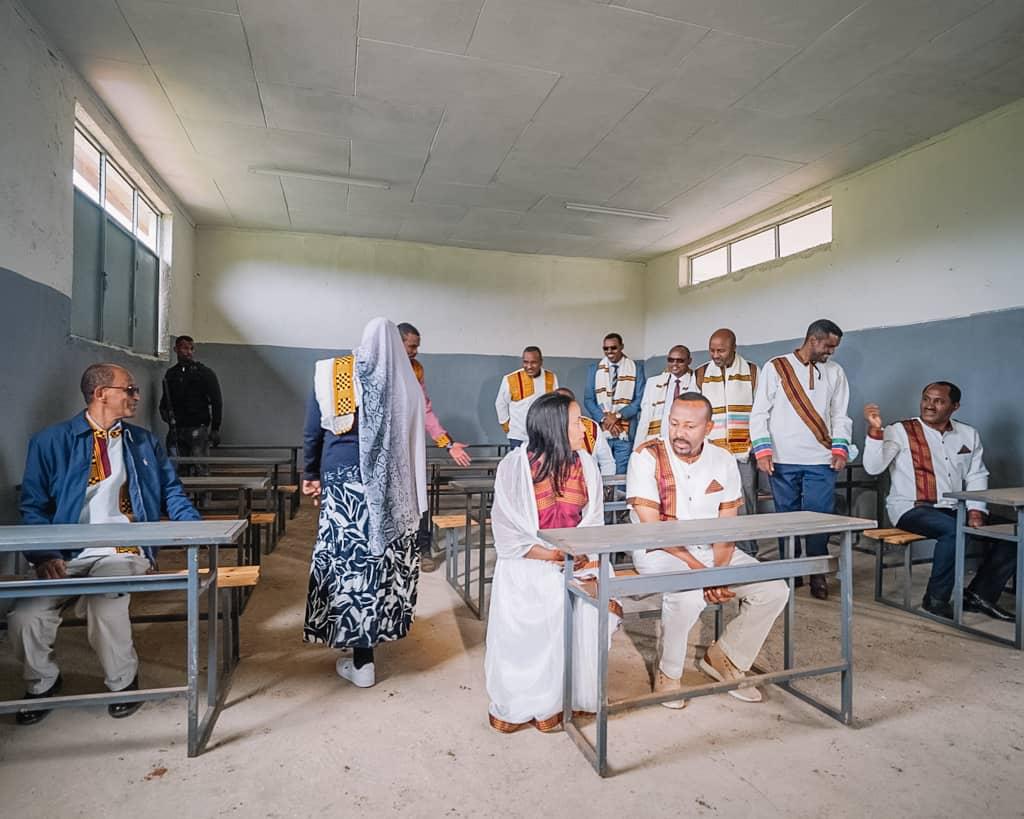 Glad to attend the inauguration of a secondary school built in Sidama Region through the First Lady’s office in the second round of schools construction project.