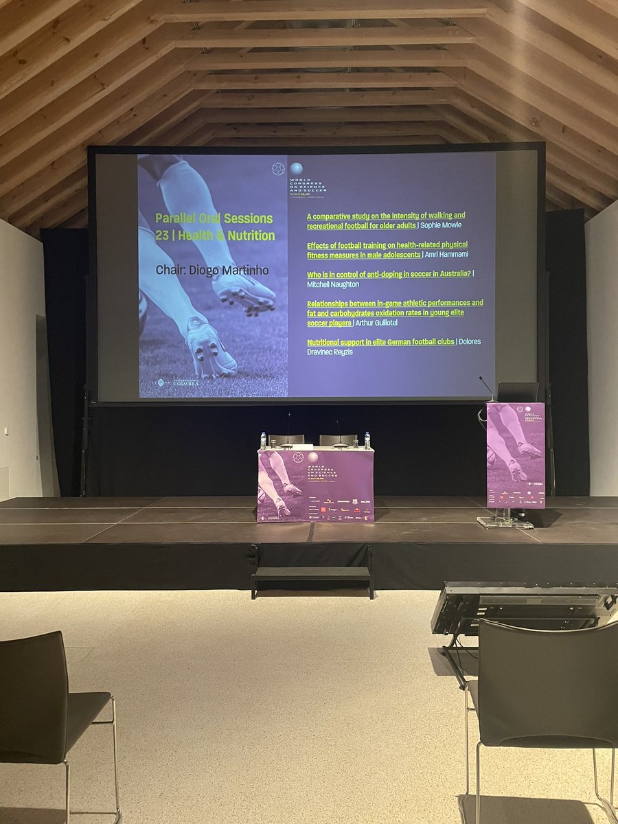 Sophie Nova (@nova_sophie) on Twitter photo Got to present some of my PhD research at <a href="/wcss2022/">World Conference on Science and Soccer 2022</a> yesterday 🎤 ⚽️ 1st time presenting somewhere like this🙌🏼Thank you to those who attended the session (last 1 of the conf.) & approached me afterwards to ask qu’s/talk about my work - good experience for the viva 🙋🏼🤔 <a href="/MikeDunky/">Mike Duncan</a> Got to present some of my PhD research at <a href="/wcss2022/">World Conference on Science and Soccer 2022</a> yesterday 🎤 ⚽️ 1st time presenting somewhere like this🙌🏼Thank you to those who attended the session (last 1 of the conf.) & approached me afterwards to ask qu’s/talk about my work - good experience for the viva 🙋🏼🤔 <a href="/MikeDunky/">Mike Duncan</a>