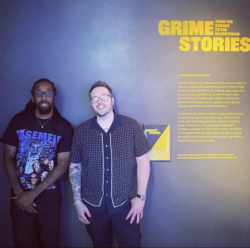 SwanSwang's tweet photo. MONUMENTAL MOMENT🌍JAMMER X SWAN SWANG
SHOUT OUT THE LEGENDS @jammerbbk @riskyroadz FOR MAKIN THIS HAPPEN💯
Grime Stories: from the corner to the mainstream 
NOW ON @museumoflondon
STAY 🔒 https://t.co/AsqimUAdLv