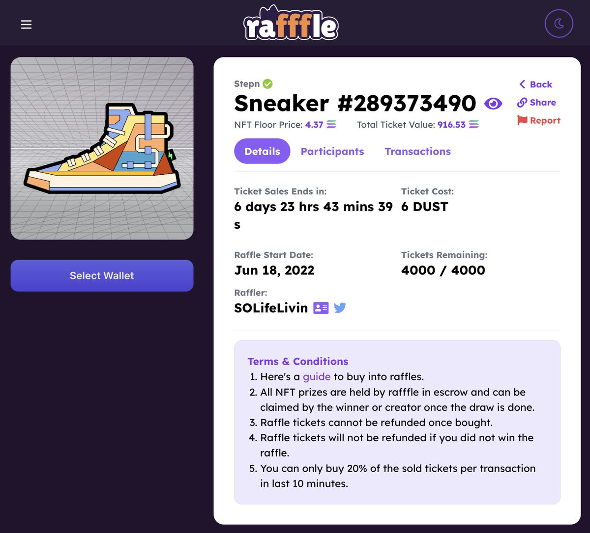 1/ We (<a href="/tsvec5678/">trevor</a>) are raffling 1 #STEPN RARE walker mint 0 shoe on #SOL 🔥

Sending 1 SOL to 15 people who like, retweet this, and follow <a href="/Stepnofficial/">STEPN GO</a> &amp; <a href="/FamousFoxFed/">Famous Fox Federation 🦊🟠</a>, winners announced at end of raffle 💯

👟 details below 👟
