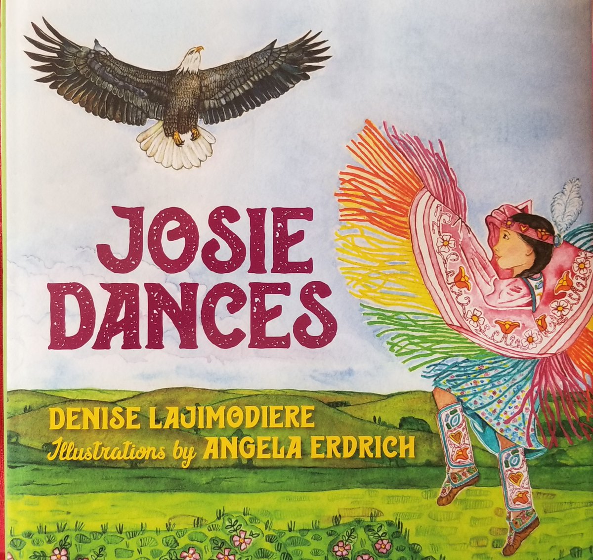 DLajimodiere's tweet image. As Pow Wow season is in full swing, be sure and pick up a copy of Josie Dances! #MHSP